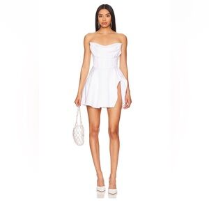 NWT Lovers and Friends Revolve Cosima White Mini Dress XXS $298